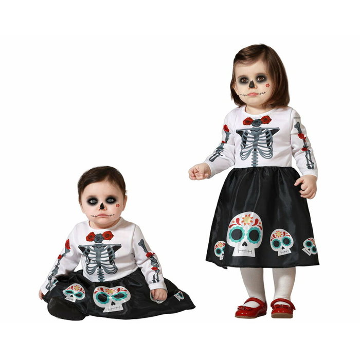 BigBuy Carnival Déguisement Squelette Mexicaine pour Bébé, 12-24 Mois