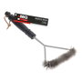 Brosse de Nettoyage pour Barbecue BBQ Collection 30 x 16 cm Noir Argenté