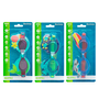 Bestway 21080 Lunettes de Natation Enfant avec Sangle Silicone Couleur Assortie +3 Ans Plage et Piscine