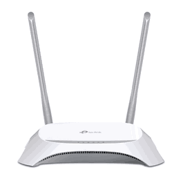 TP-LINK Routeur WiFi 4G LTE sans fil, modèle TL-MR3420, compatible 3G, 4 ports LAN, couleur noire
