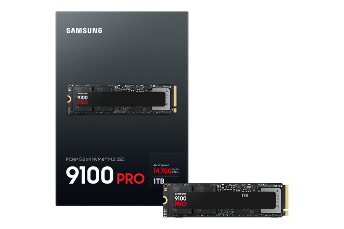 Samsung 9100 PRO 1 To SSD M.2 NVMe PCIe 5.0 Samsung 9100 PRO 1 To SSD M.2 NVMe PCIe 5.0