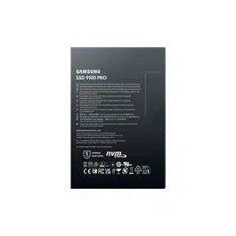 Samsung SSD Interne 9100 PRO 1 To NVMe M.2 PCIe 5.0 - Vitesse de lecture 14800 Mo/s - MZ-VAP1T0BW