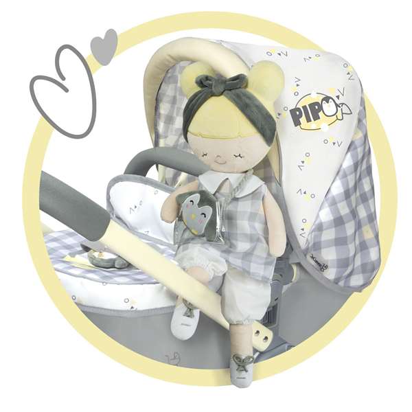 Decuevas - Poupée de corps souple pour enfants à partir de 3 ans - Sans piles, sans sons, sans lumières
