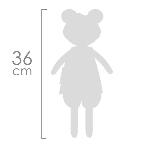 Decuevas - Poupée de corps souple pour enfants à partir de 3 ans - Sans piles, sans sons, sans lumières