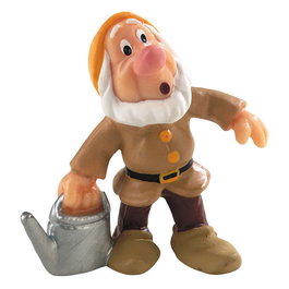 BULLYLAND - Figurine Nain Porteur d'Arrosoir - Blanche-Neige et les Sept Nains - Disney - 5 cm