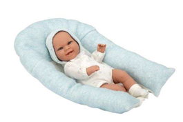Muñecas Arias Poupée Elegance Babyto 35 cm vert avec coussin poupée de poids