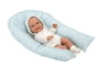 Muñecas Arias Poupée Elegance Babyto 35 cm vert avec coussin poupée de poids