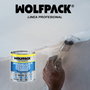 WOLFPACK LINEA PROFESIONAL Impermeabilizante Silicona MS Polymer Blanco 1 Kg.