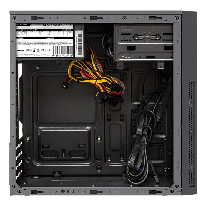 Unykach AERO C260 Boîtier Mini-Tour Noir avec Alimentation 500 W