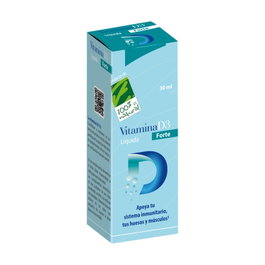 100% Natural Vitamina D3 líquida forte 30 ml