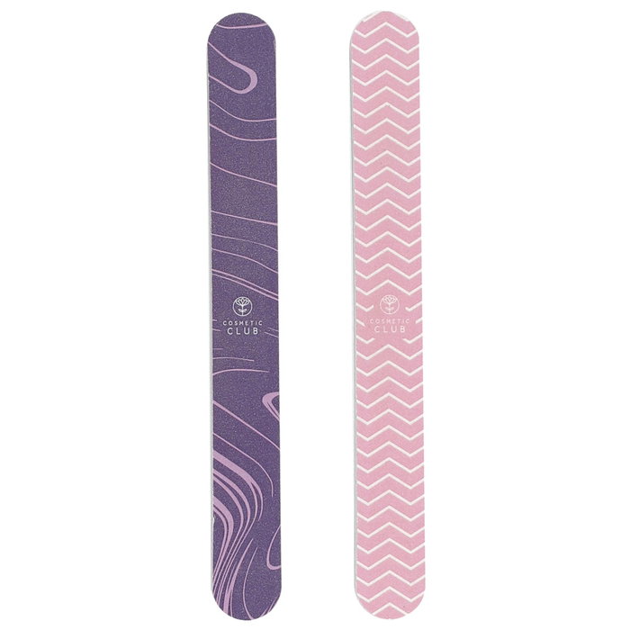 Cosmetic Club Lot de 2 limes à ongles multicouches Cosmetic Club Lot de 2 limes à ongles multicouches
