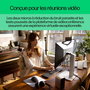 HP Caméra de streaming webcam 960, vidéoconférence avec résolution 4K, HDR optimisé par IA, objectif autofocus, compatibilité Zoom et applications populaires