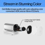 HP Caméra de streaming webcam 960, vidéoconférence avec résolution 4K, HDR optimisé par IA, objectif autofocus, compatibilité Zoom et applications populaires