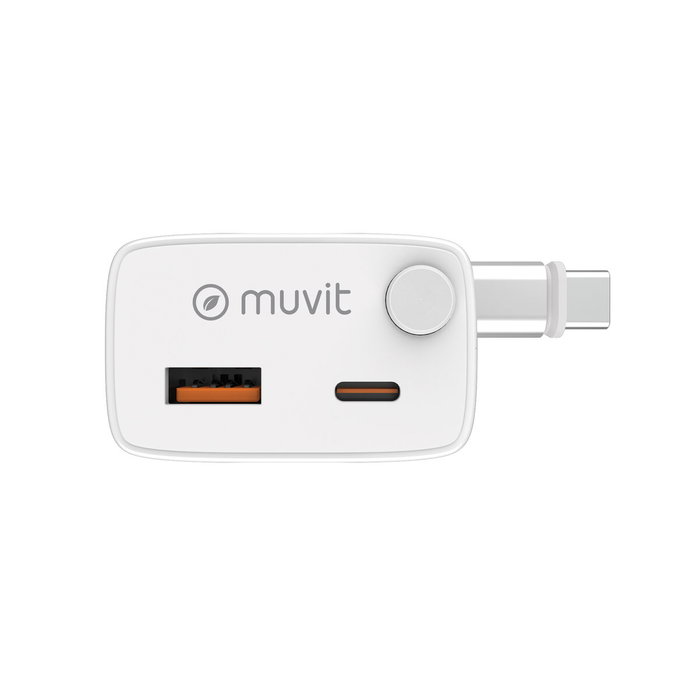 Chargeur mural Muvit WCEU63-30-AC2 Blanc 30 W