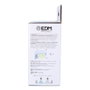 Edm Aplique solaire 2W 200lm 6500K avec capteur Blanc