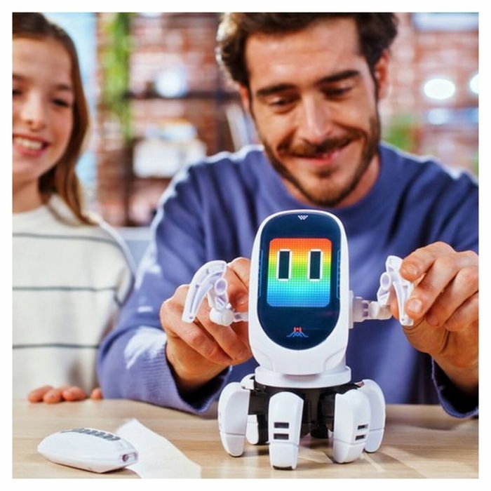 Silverlit Octobot RC - Robot radiocommandé programmable blanc Silverlit Octobot RC - Robot radiocommandé programmable blanc
