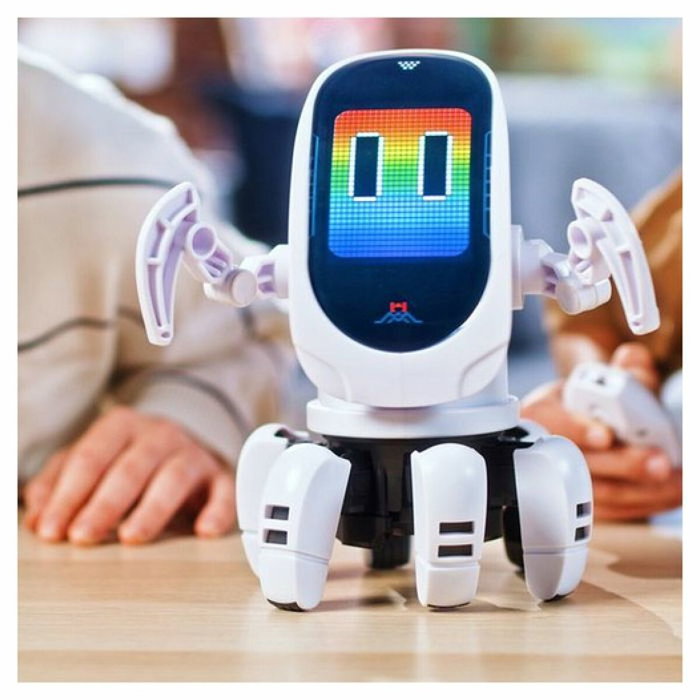 Silverlit Octobot RC - Robot radiocommandé programmable blanc Silverlit Octobot RC - Robot radiocommandé programmable blanc