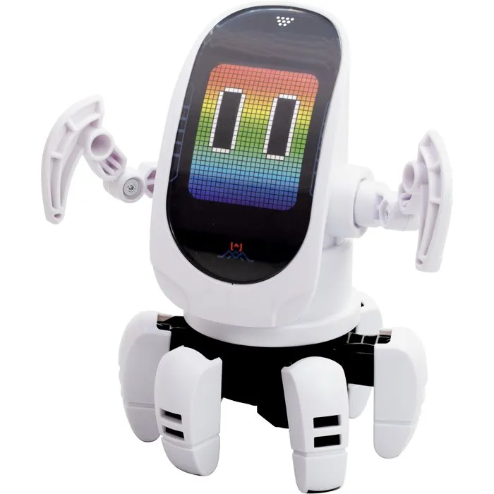 Silverlit YCOO - Octobot RC - Robot radiocommandé programmable 19 cm avec 15 actions, mouvements multidirectionnels, effets sonores et lumineux pour enfants dès 5 ans