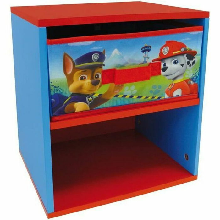 Fun House Table de chevet Pat' Patrouille Bleu et Rouge Fun House Table de chevet Pat' Patrouille Bleu et Rouge