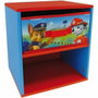 Fun House Table de chevet Pat' Patrouille Bleu et Rouge