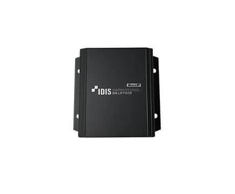 Idis Long Reach PoE Extender, Répéteur Ethernet 10/100 Mbit/s, Cat5e, Transmission jusqu'à 700m, 102x96x34mm, 226g, Noir