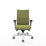 Piqueras Y Crespo Albacete Confidente - Chaise de bureau Vert olive, mécanisme Synchro