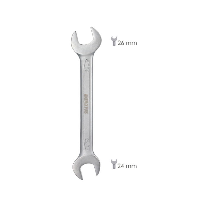 WOLFPACK LINEA PROFESIONAL Clé Fixe DIN 3110 24x26 mm