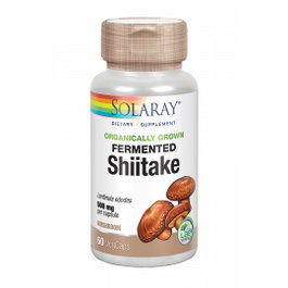 SOLARAY Shiitake 500mg 60 capsules végétales