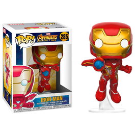 FUNKO - Figurine POP Iron Man avec Ailes - Marvel Avengers Infinity War - Figurine Vinyle 9 cm