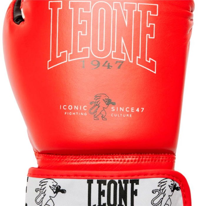 Gant de boxe Leone 1947 GN208-03 Rouge