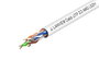 Lanview Câble Ethernet Cat6 U-UTP 305m, 4 paires AWG23, blanc, LSZH, pour réseaux et télécoms haute vitesse