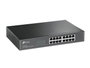 TP-Link TL-SG1016DE Switch Gigabit Ethernet Géré 16 Ports, Économie d'Énergie, VLAN, QoS, Montable en Rack
