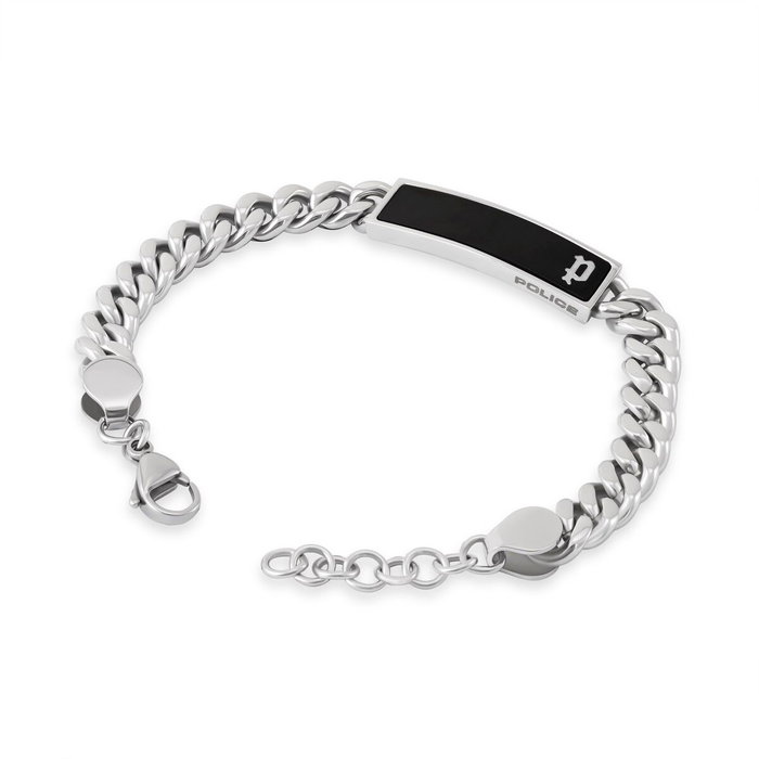 Bracelet Homme Police PEAGB0010402 Acier inoxydable Argenté