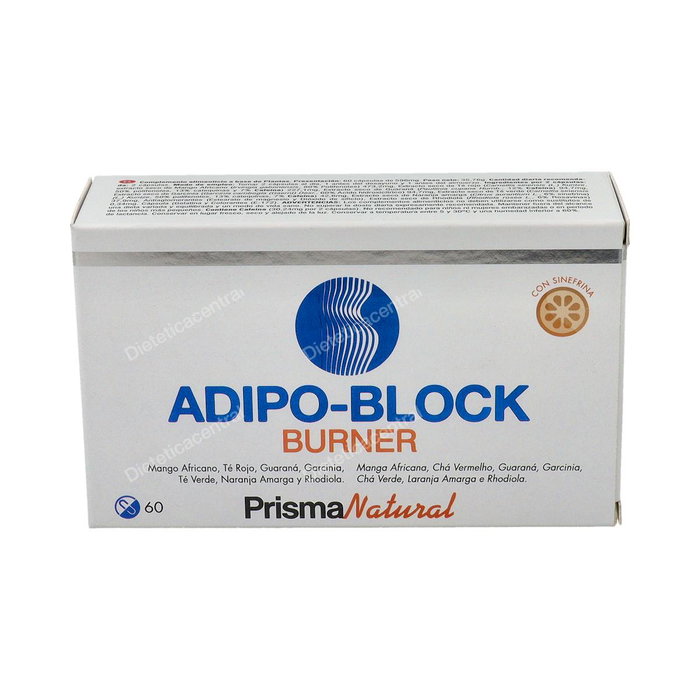 PRISMA NATURAL Adipo Block Burner 60 gélules Brûleur de Graisses Thermogénique PRISMA NATURAL Adipo Block Burner 60 gélules Brûleur de Graisses Thermogénique