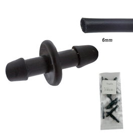 Riegolux RGX Goteo Conexión 2 Mangueras 4-6mm, Sac de 10 unités