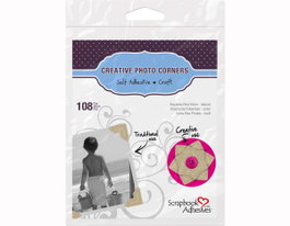 Scrapbook Adhesives by 3L Coins adhésifs papier kraft 12 mm, 108 unités