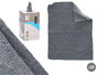 Arte Regal Set de 25 Chiffons Microfibre Gris 30 x 23 cm (Set de 12)