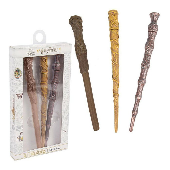Ensemble de Stylos Harry Potter 3 Pièces