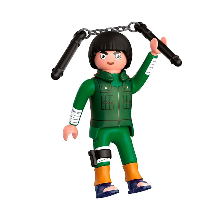 PLAYMOBIL Figurine Naruto Rock Lee 71118 - Avec Accessoires - Langue: Français - Jouet de Collection - Dès 4 Ans