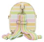 Disney by Loungefly sac à bandoulière Mickey and Friends Rainbow Stribes