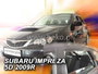 Heko Déflecteurs de Fenêtres Arrière pour Subaru Impreza GH 4D/5D (2007-2011)
