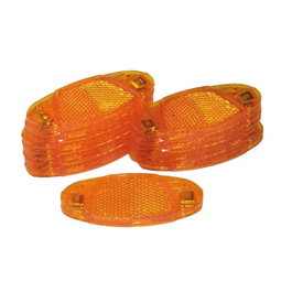 Buchel Kit de catadioptres pour rayons avec clips, orange