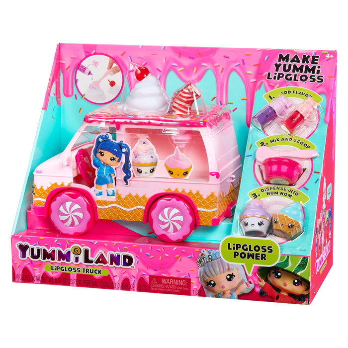 Yummiland Camion à Gloss avec accessoires et personnages exclusifs Yummiland Camion à Gloss avec accessoires et personnages exclusifs