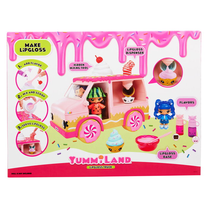 Yummiland Camion à Gloss avec accessoires et personnages exclusifs Yummiland Camion à Gloss avec accessoires et personnages exclusifs