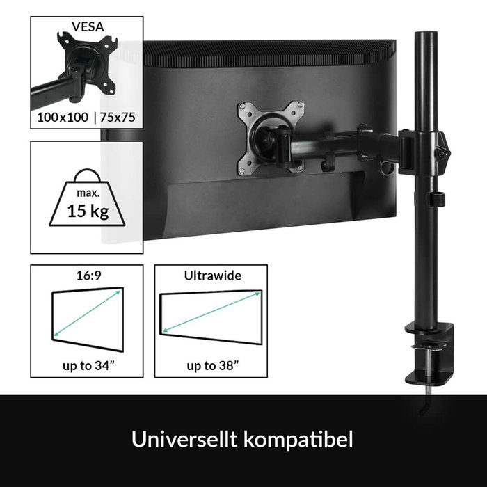 Support de table d'écran Arctic AEMNT00039A 32" 13"