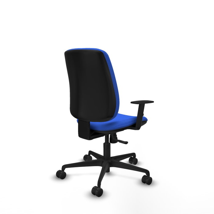 PIQUERAS Y CRESPO Chaise Alares Synchro Tissu Bleu