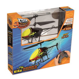 World Brands - King Cobra - Hélicoptère radiocommandé 2.5 canaux avec télécommande infrarouge et chargeur USB