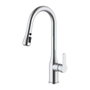 Mitigeur Verhal serie trazo Argenté Acier inoxydable Forme en C
