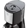 Melitta Cafetière Filtre Enjoy Top Timer 1017-11 Noir - Fonction AromaSelector - Système Anti-Gouttes - Porte-Filtre Pivotant Amovible