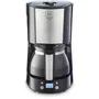 Melitta Cafetière Filtre Enjoy Top Timer 1017-11 Noir - Fonction AromaSelector - Système Anti-Gouttes - Porte-Filtre Pivotant Amovible